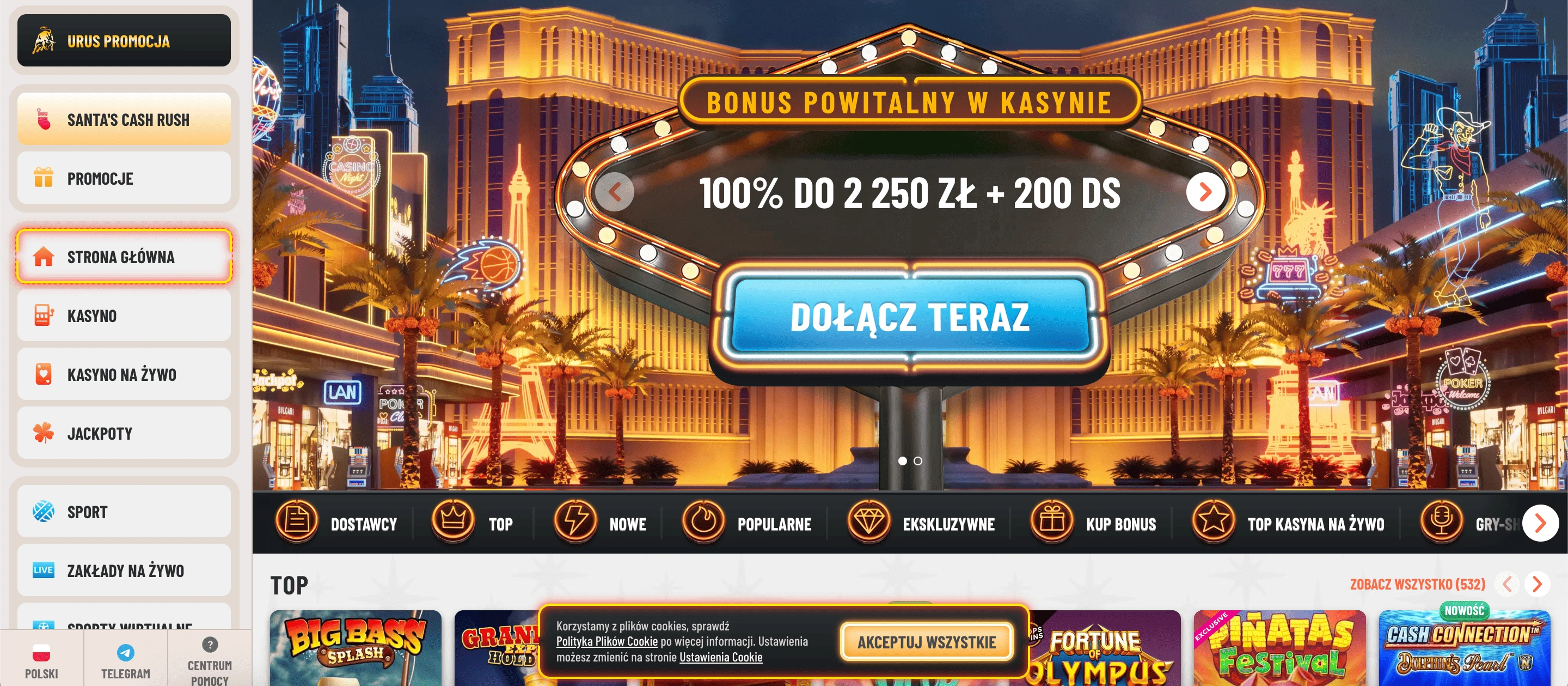 Nieskończony horyzont rozrywki &ndash; gry